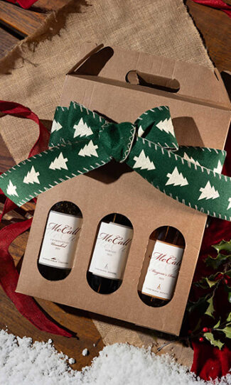 McCall Wines Holiday Gift Box 3 Bottles